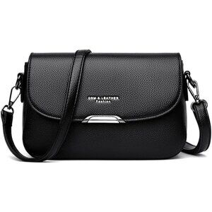 💫 Sun Awesome Ladies Crossbody Bag Women Black Small Cute Purses Simple Handbag